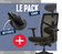 Pack Ergo : Fauteuil Dynamic High Back + Souris Verticale Sans Fil OFFERTE