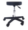 Tabouret de travail PVC noir