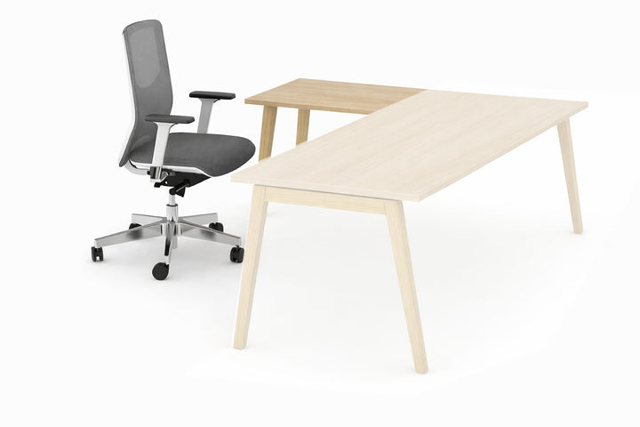 RETOUR DROIT 120X60CM ACACIA GAMME SCANDINAV (PACK)