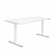 Bureau électrique 160x80 - Blanc/Blanc - GAMME LIBERTY