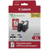Canon PG-595 XL/CL-586 XL - multipack 2 couleurs : noire, multicouleur