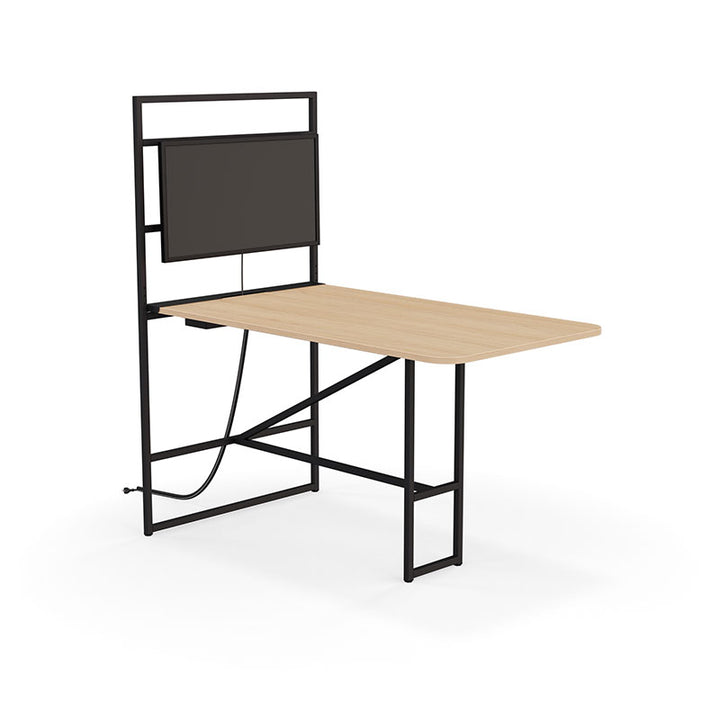 Table connectée Hauteur 105cm avec support écran