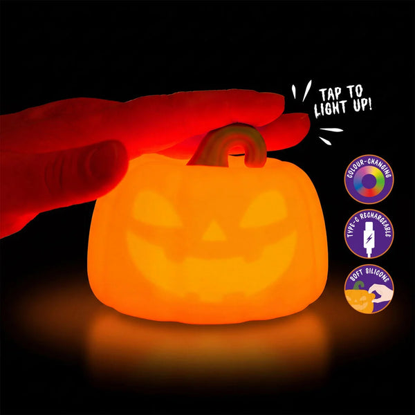 Lampe LED Rechargeable en Silicone Citrouille LEGAMI