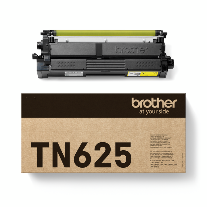 TN625Y - Cartouche de toner originale Brother - Jaune