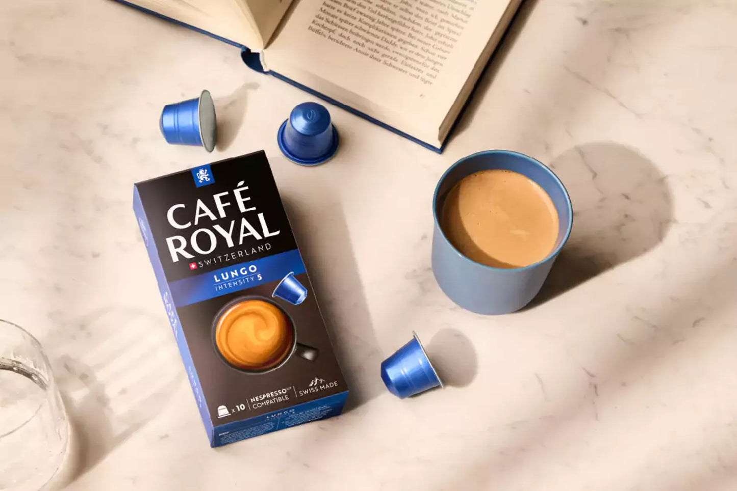 Capsules Café royal lungo nespresso - torréfaction moyenne