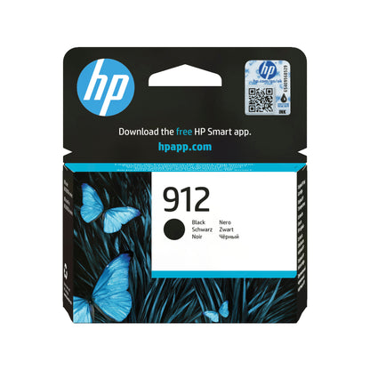 Cartouche d'encre HP noire 912 - rendement standard