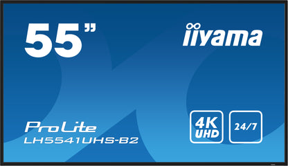 Écran professionnel 4k uhd 55" - haute luminosité