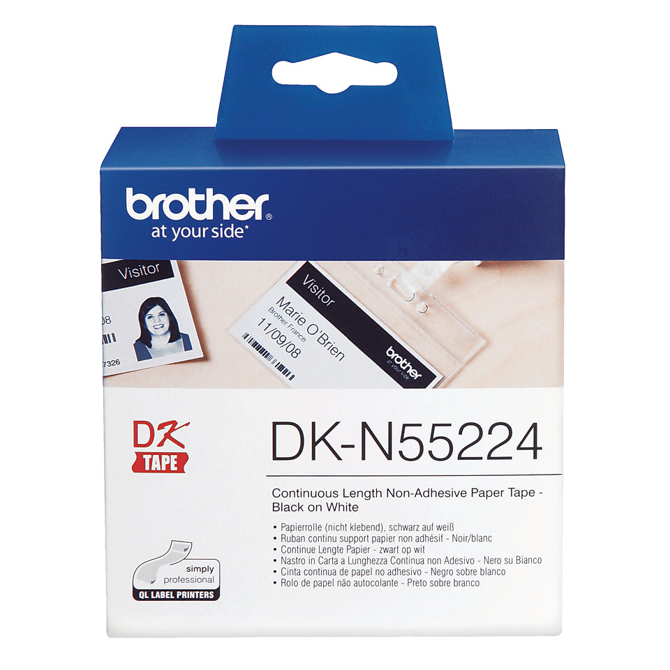 Rouleau papier continu dk-n55224 - 54 mm x 30,5 m