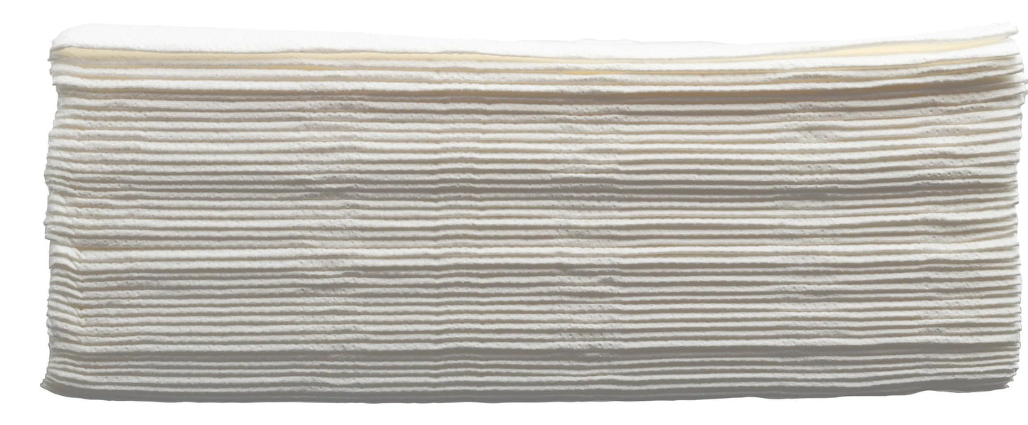 Service cocktail 2 plis 20x20 lot de 50 blanc
