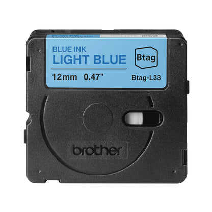 Ruban étiqueteuse Btag 12mm - Résistant et polyvalent
