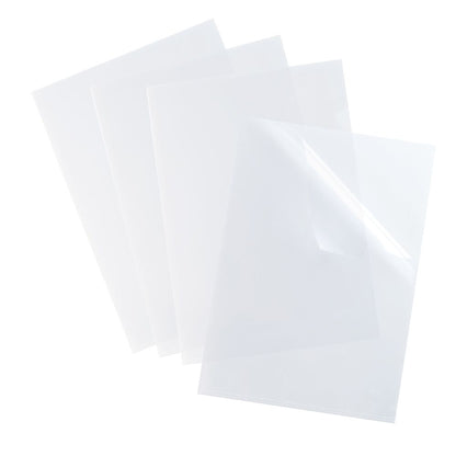 Pochettes coins polypro lisse 12/100 incolore-boite de 100