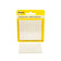 Notes repositionnables Post-it® transparentes 73x73mm - 36 feuilles