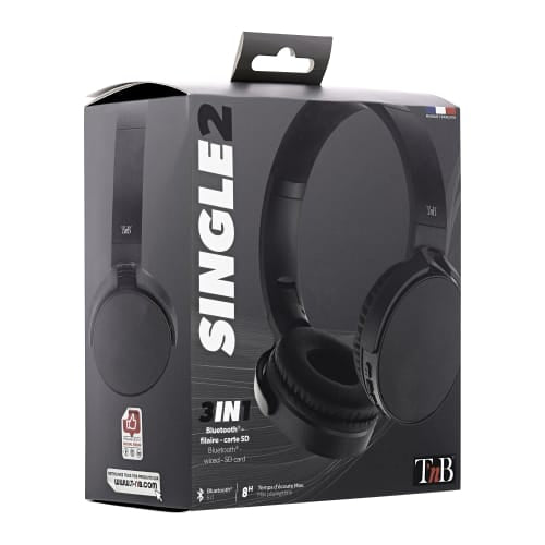 Casque bt 5.0 - confort et polyvalence