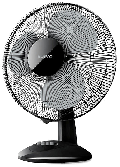 Ventilateur sur table 30cm 45wblack