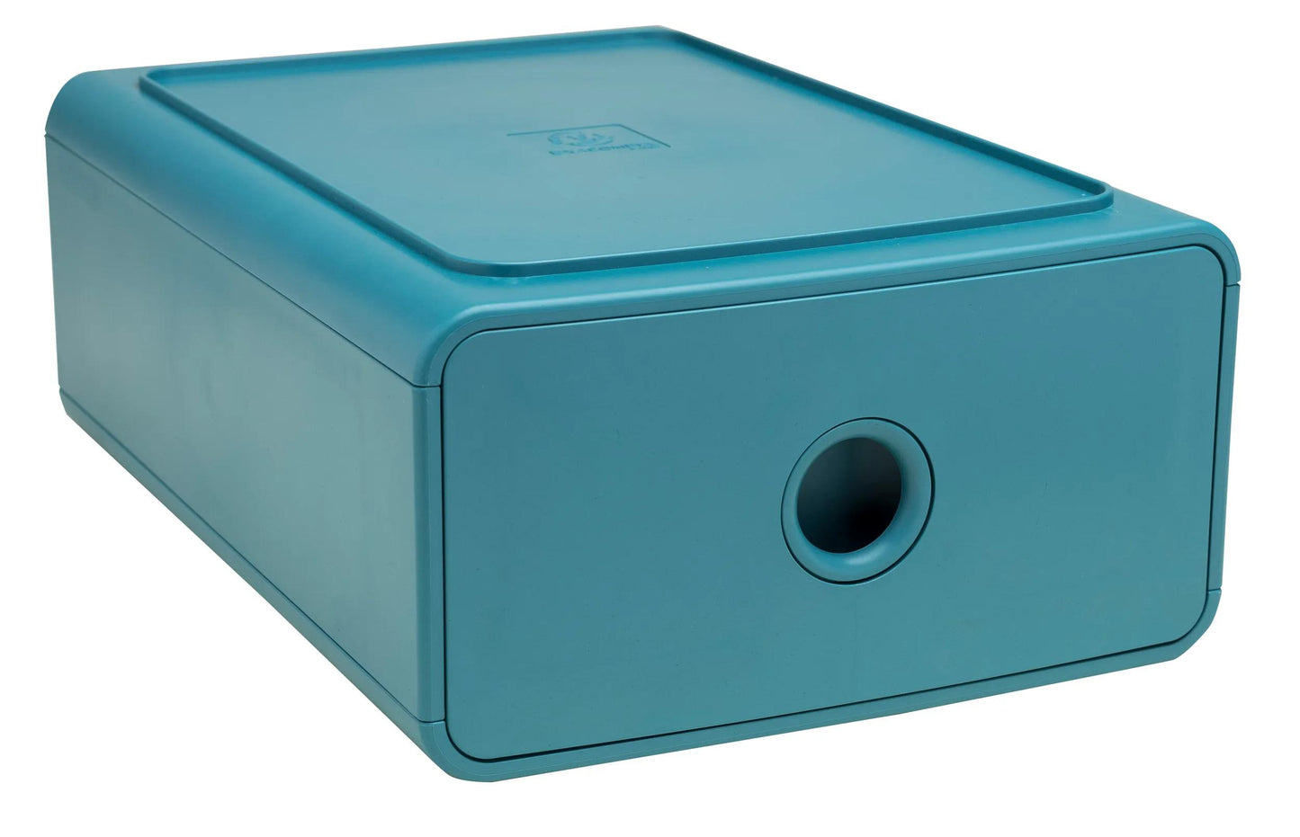Boîte de Rangement 1 Tiroir - bleu pacifique
