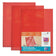 Pochettes Coin A4 PVC Rouge - Lot de 10 - 15/100è