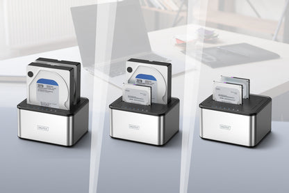 Station d'accueil HDD/SSD - Clonage rapide USB 3.0