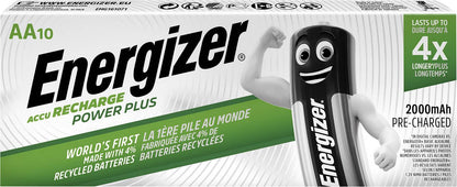 Energizer rechargeable aa p/10