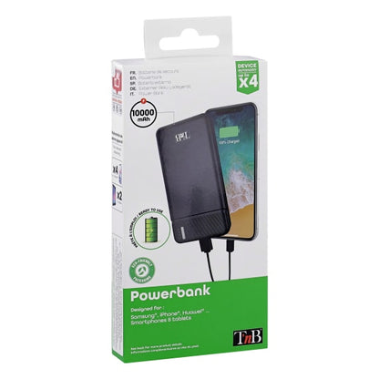 Batterie externe T'nB 10000mAh charge rapide 10W