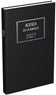 Agenda de banque large 1 volume 18x29-noir