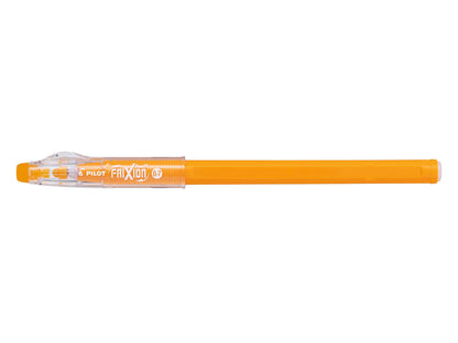 Stylo bille à encre gel frixion  0.7 mm -  ecriture orange