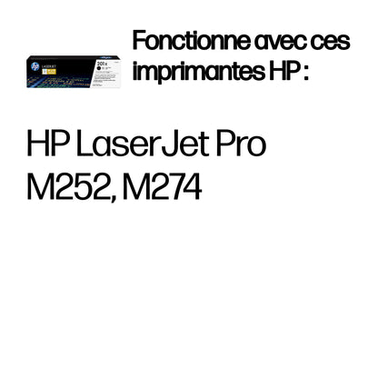 Cartouche toner HP 201x - noir haute capacité