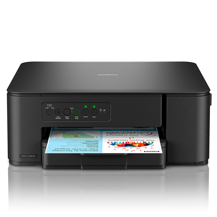 Imprimante multifonction brother dcp-j1260w - compacte et connectée