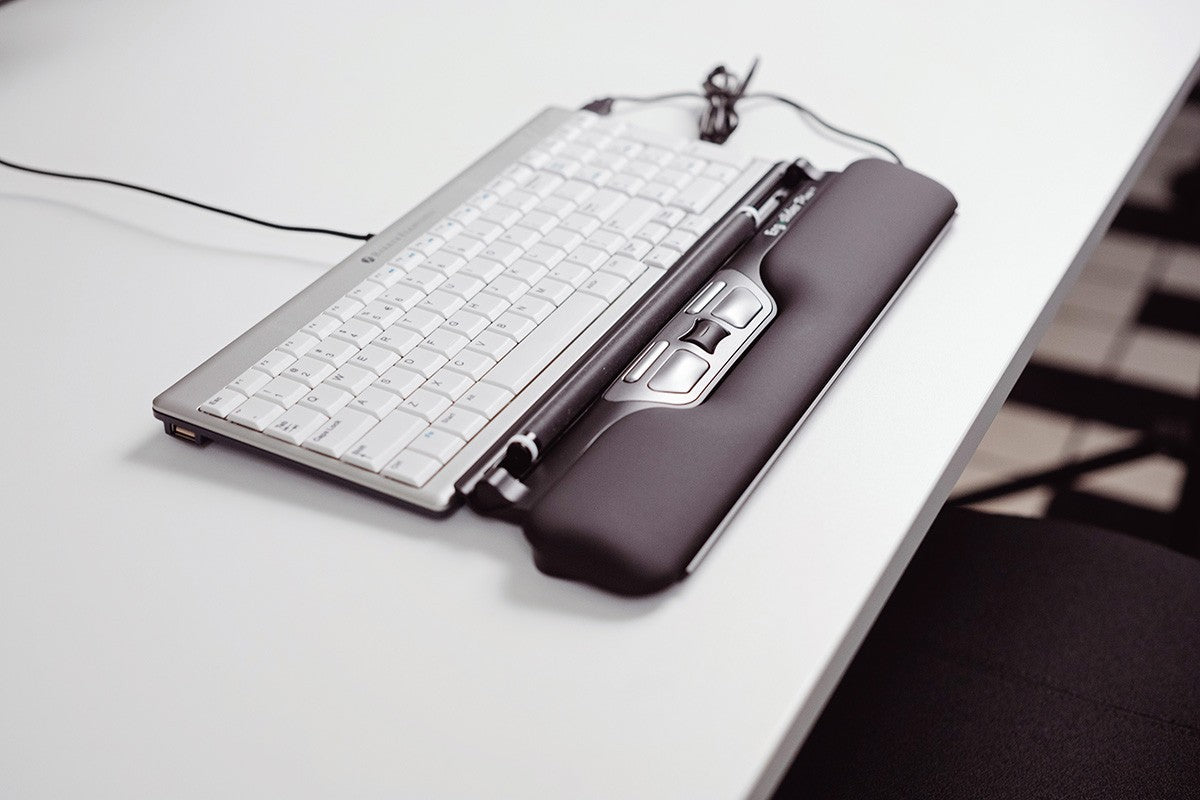 Souris centrale ergonomique - navigation confortable