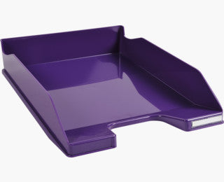 Corbeille à courrier combo iderama violet