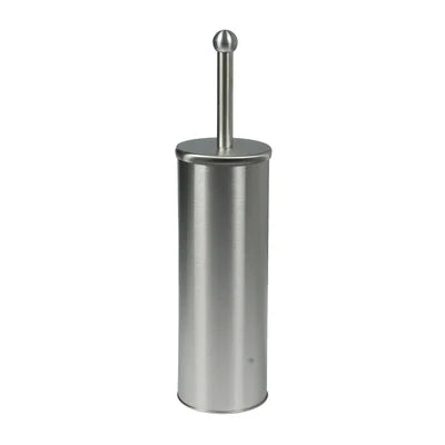 Balayette brosse pour toilettes inox -9.5x37cm