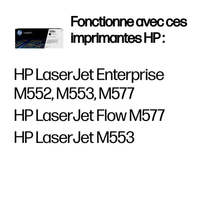 Toner HP 508X Noir Haute Capacité