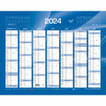 Calendrier Quo Vadis 32x42 cm Bleu