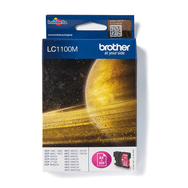 Cartouche d'encre Brother LC1100m magenta - haute qualité