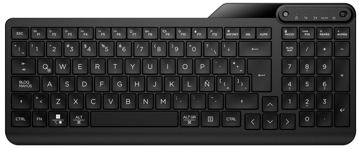Clavier sans fil 475 - touches plates silencieuses