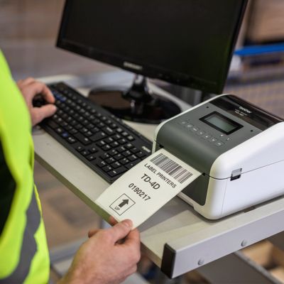Imprimante étiquettes brother  TD-4550DNWBFC - Connectivité sans fil