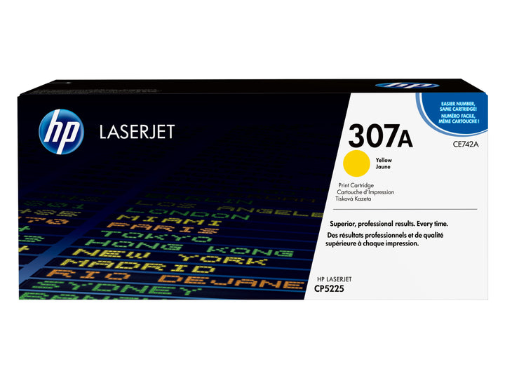 Toner HP jaune ce742a - rendement 7300 pages