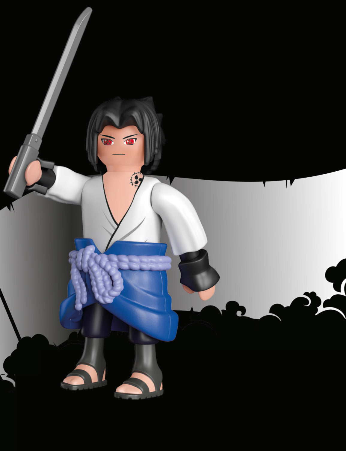 Figurine jouet Playmobil Sasuke Multicolore