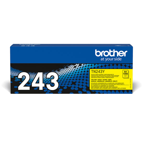 Toner laser Brother tn243y - jaune haute capacité
