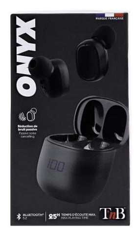 Écouteurs tws onyx - bluetooth 5.2 et autonomie 24h