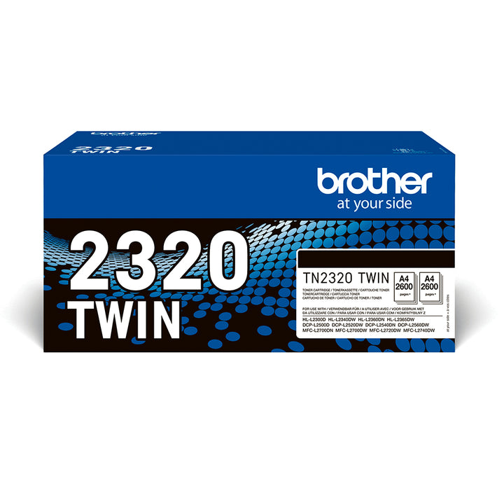 Pack toner noir tn2320 - double capacité
