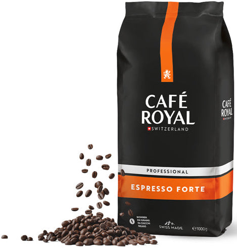 Grains de Café Espresso Forte - 1kg, Intensité 5