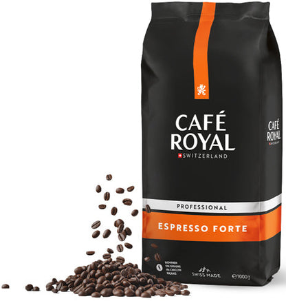Grains de Café Espresso Forte - 1kg, Intensité 5