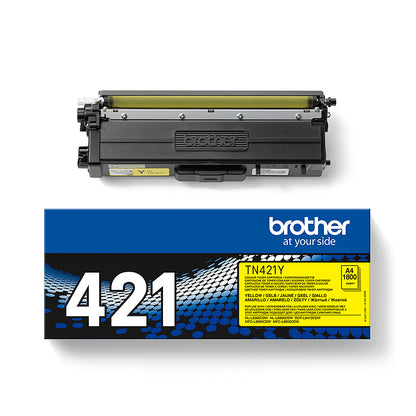 Cartouche de toner jaune TN-421Y - 1800 pages