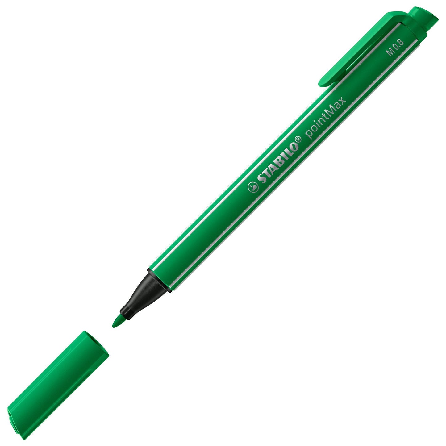 Feutre pointmax vert - pointe moyenne 0,8 mm