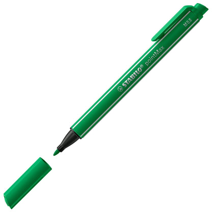 Feutre pointmax vert - pointe moyenne 0,8 mm