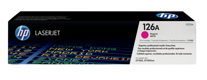 Cartouche toner HP 126a - magenta, 1000 pages