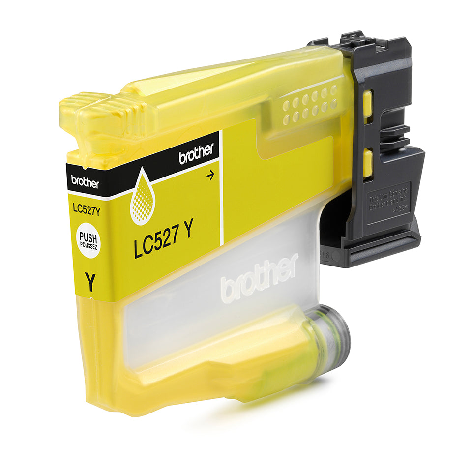 Cartouche d'encre Brother LC527y - jaune, 900 pages