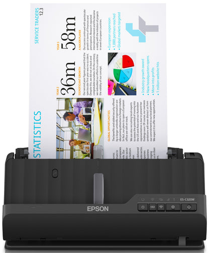 Scanner Epson es-c320w - numérisation recto verso rapide