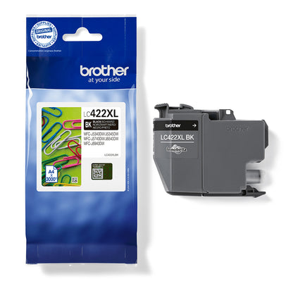 Cartouche d'encre Brother LC422 bk - haute capacité 3000 pages