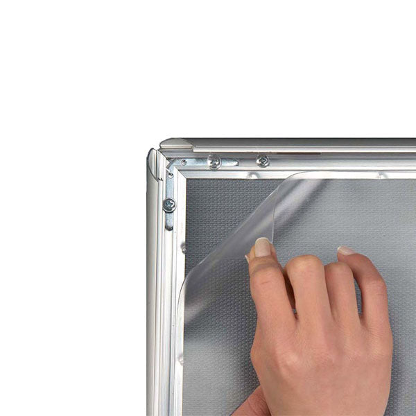 Cadre mural clic-clac A3 Aluminium